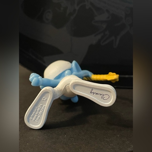 2011 McDonalds The Smurfs Clumsy Smurf figure - Picture 5 of 5